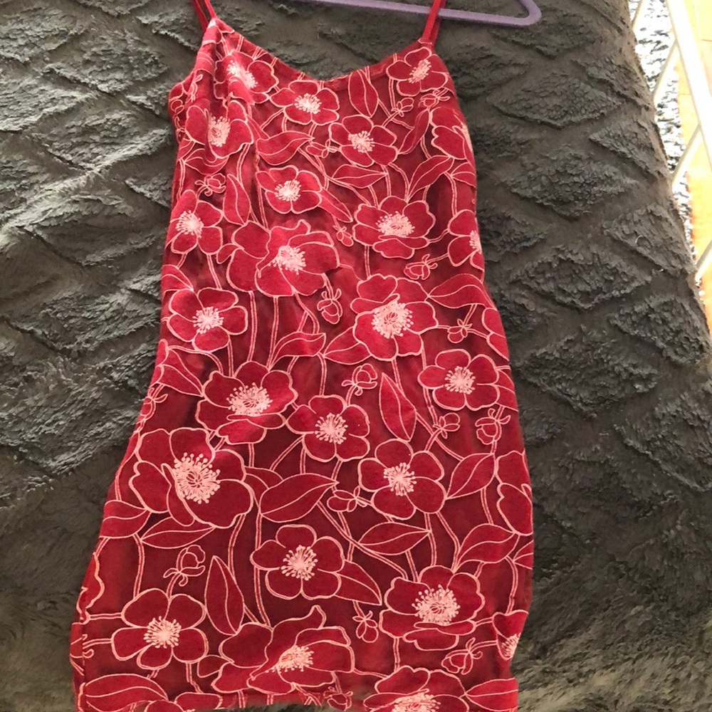 cute shift dress that hugs the body a tiny bit.